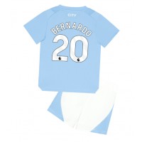 Koszulka piłkarska Manchester City Bernardo Silva #20 Strój Domowy dla dzieci 2023-24 tanio Krótki Rękaw (+ Krótkie spodenki)